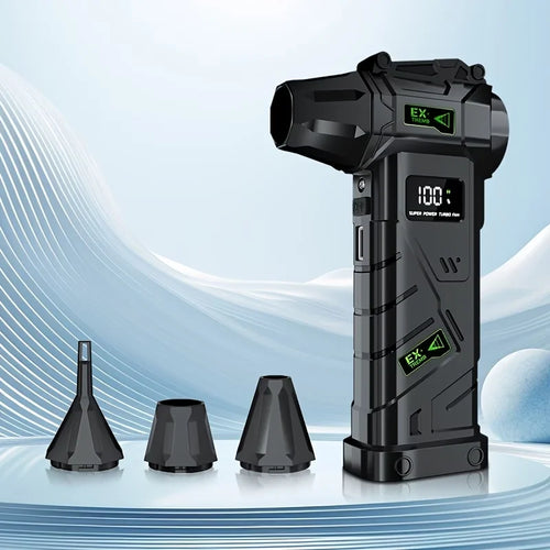 Powerful Violent Fan 1000000RPM Turbo Air Blower 380G Thrust High Speed Brushless Turbo Jet Blower with LED Lighting